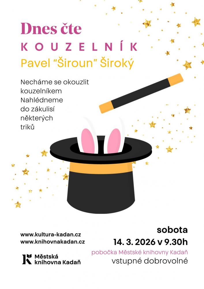 DNES ČTE - kouzelník